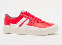 Cash sneakers - Ecru & carmin