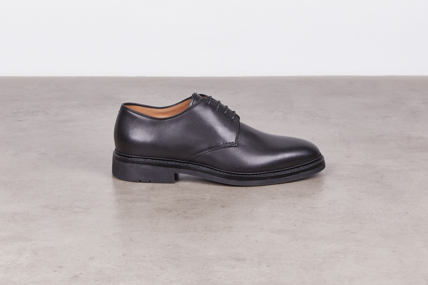 21qty NEW / Derby FUSTET ANILCALF BASALTE - Noir