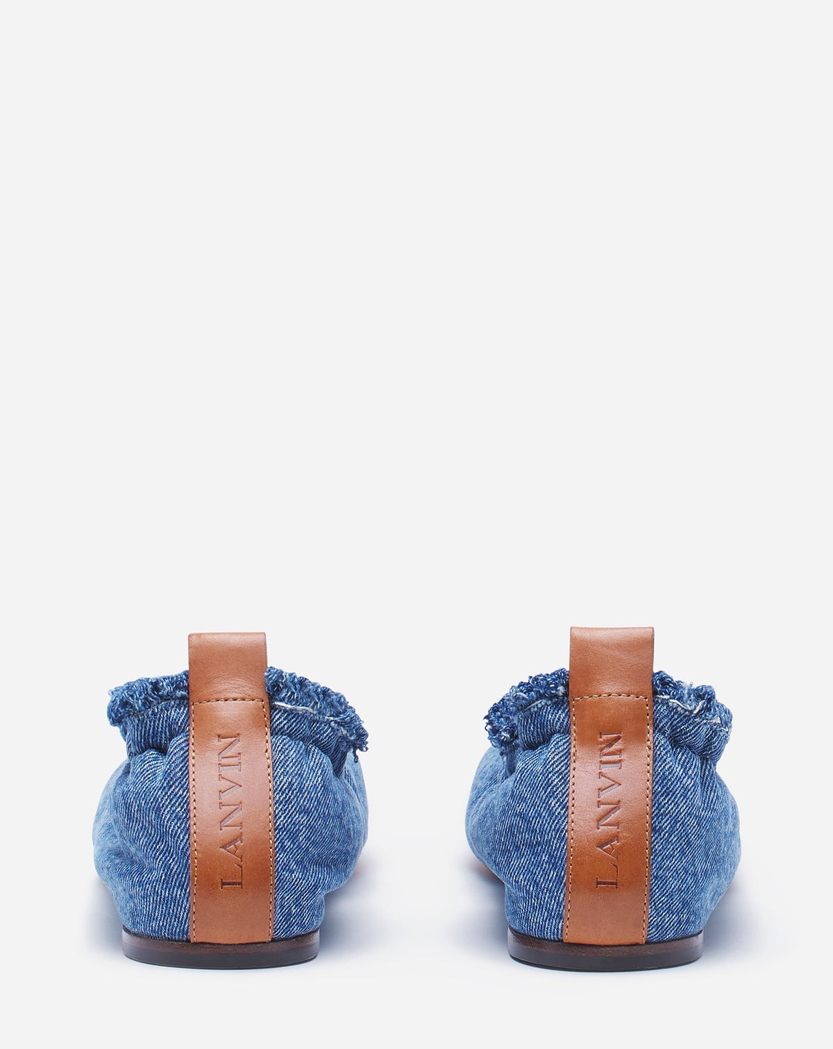 Ballerine avec demin - Bleu jean