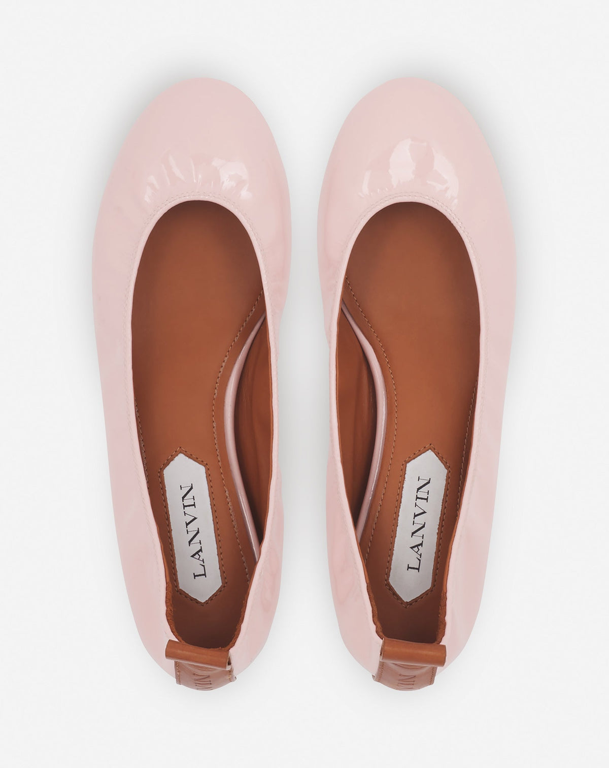 Ballerines en cuir - Rose
