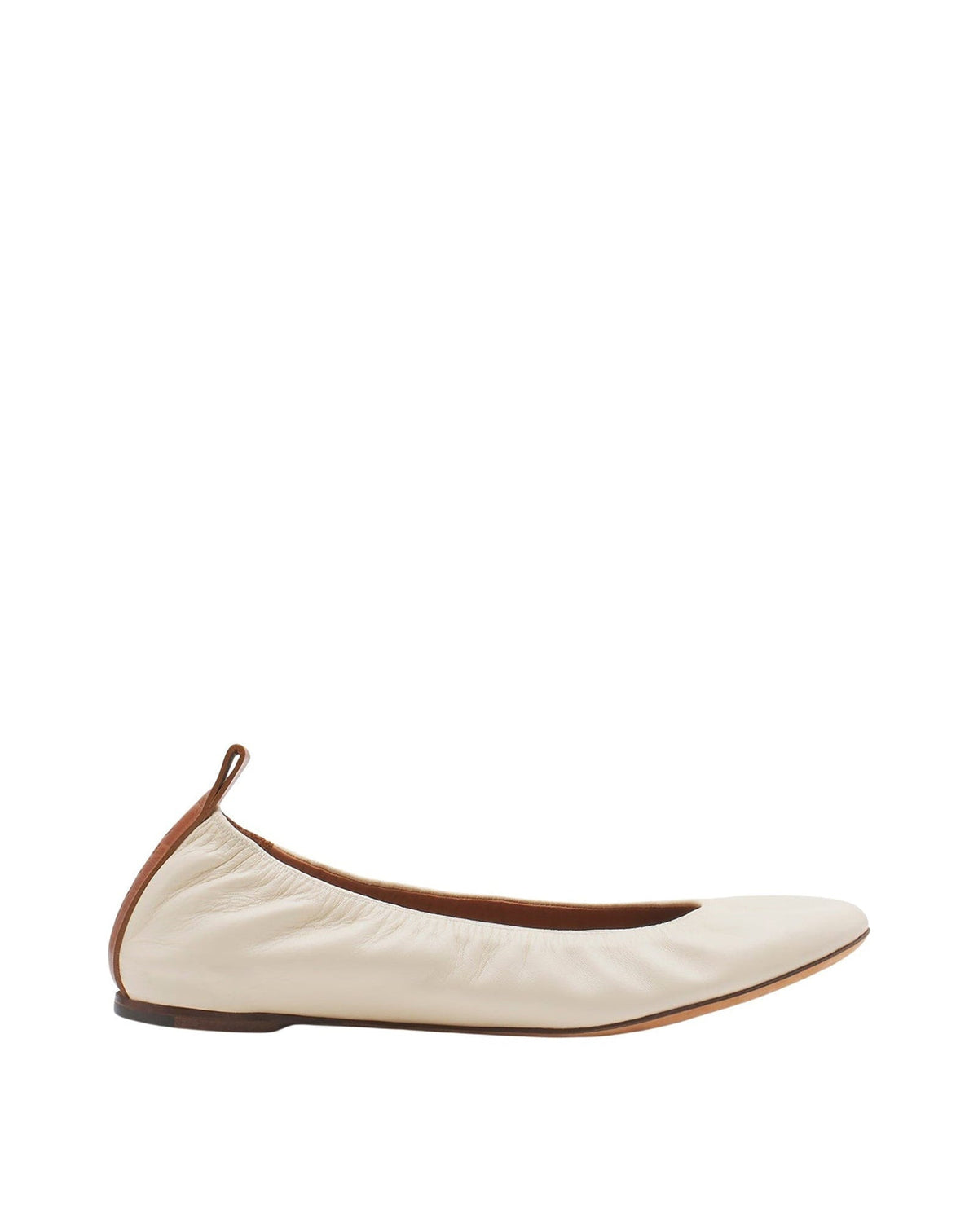 Ballerines en cuir - Beige