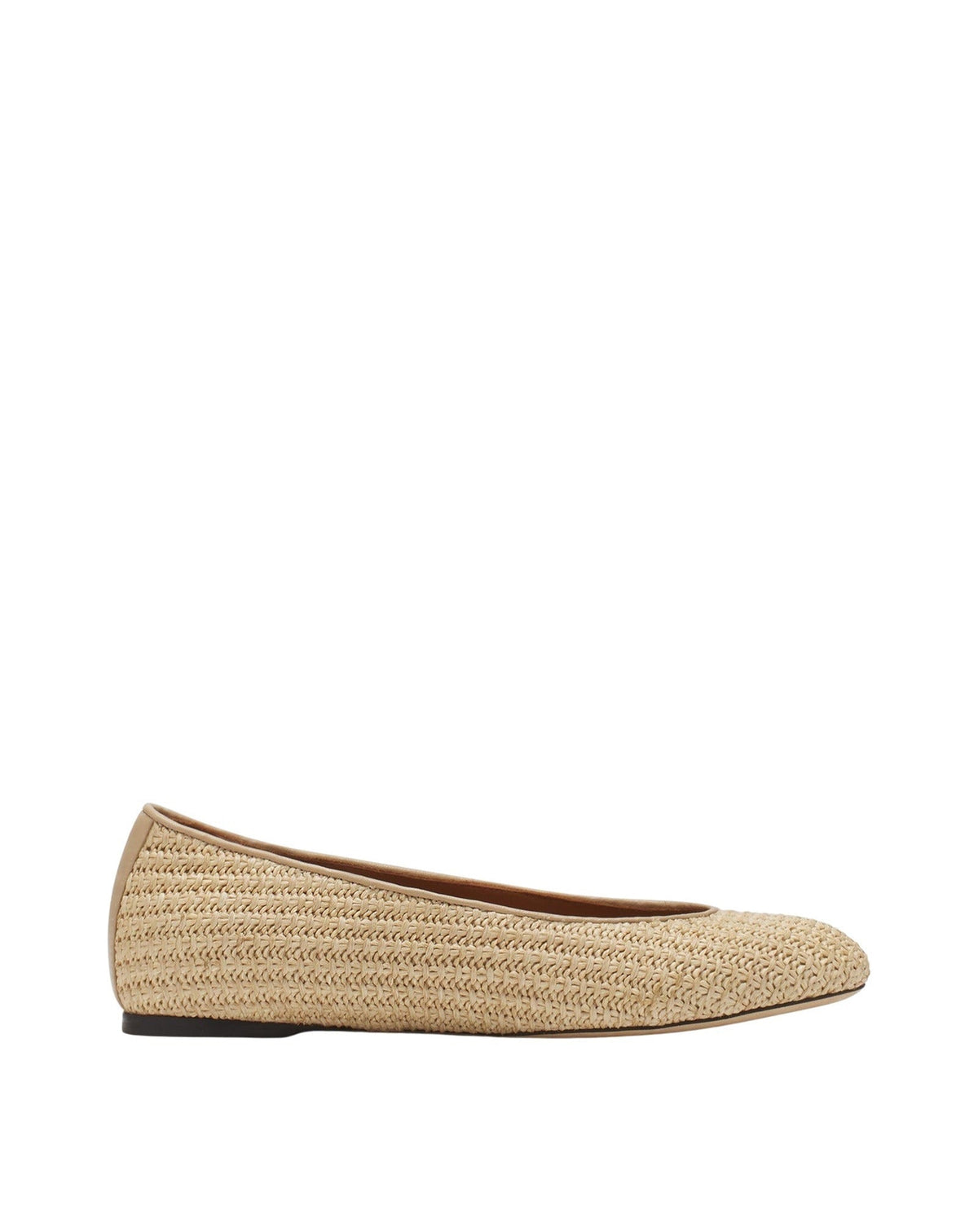Ballerine en rafia - Naturel
