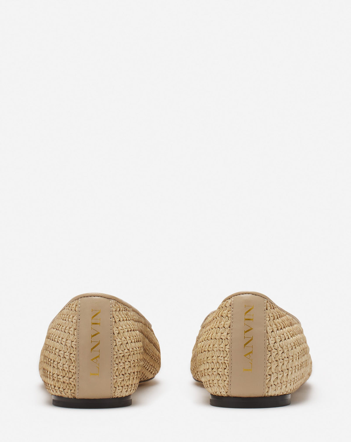 Ballerine en rafia - Naturel