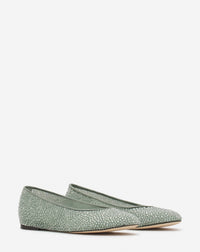 Ballerine avec strass - Meleze