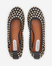 Ballerina avec studs - Noir