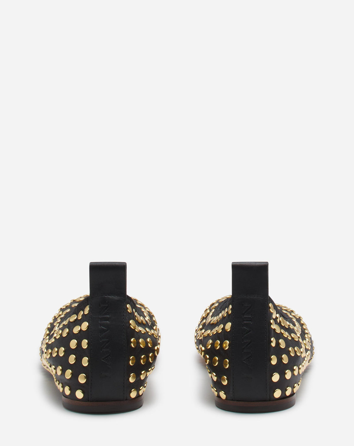 Ballerina avec studs - Noir