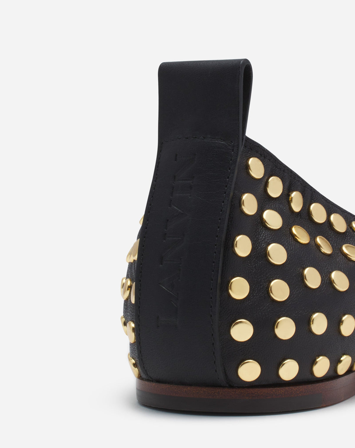 Ballerina avec studs - Noir
