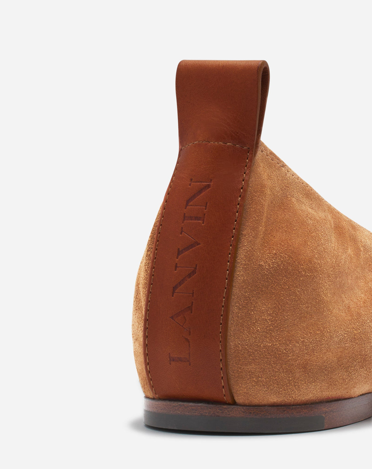 Ballerine avec suede - Marron