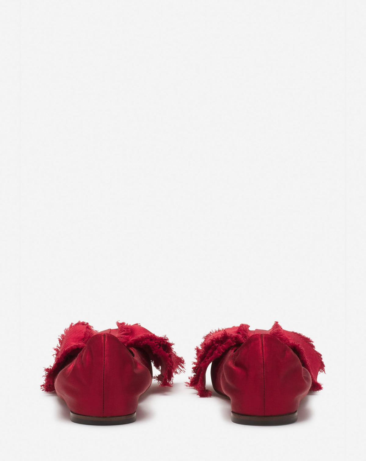 Ballerine avec archet - Carmin