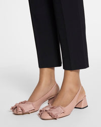 Slingback a talon et noeud 35mm - Rose pâle