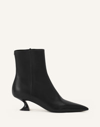 Bottine petit talon 50mm - Noir