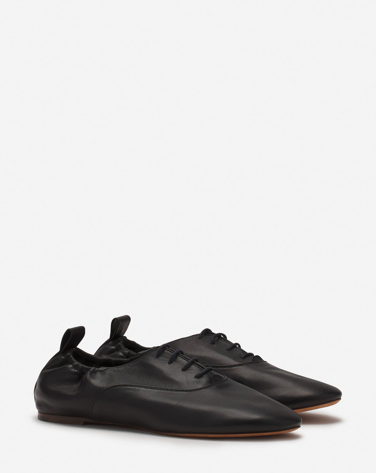 Chausson a lacets - Noir