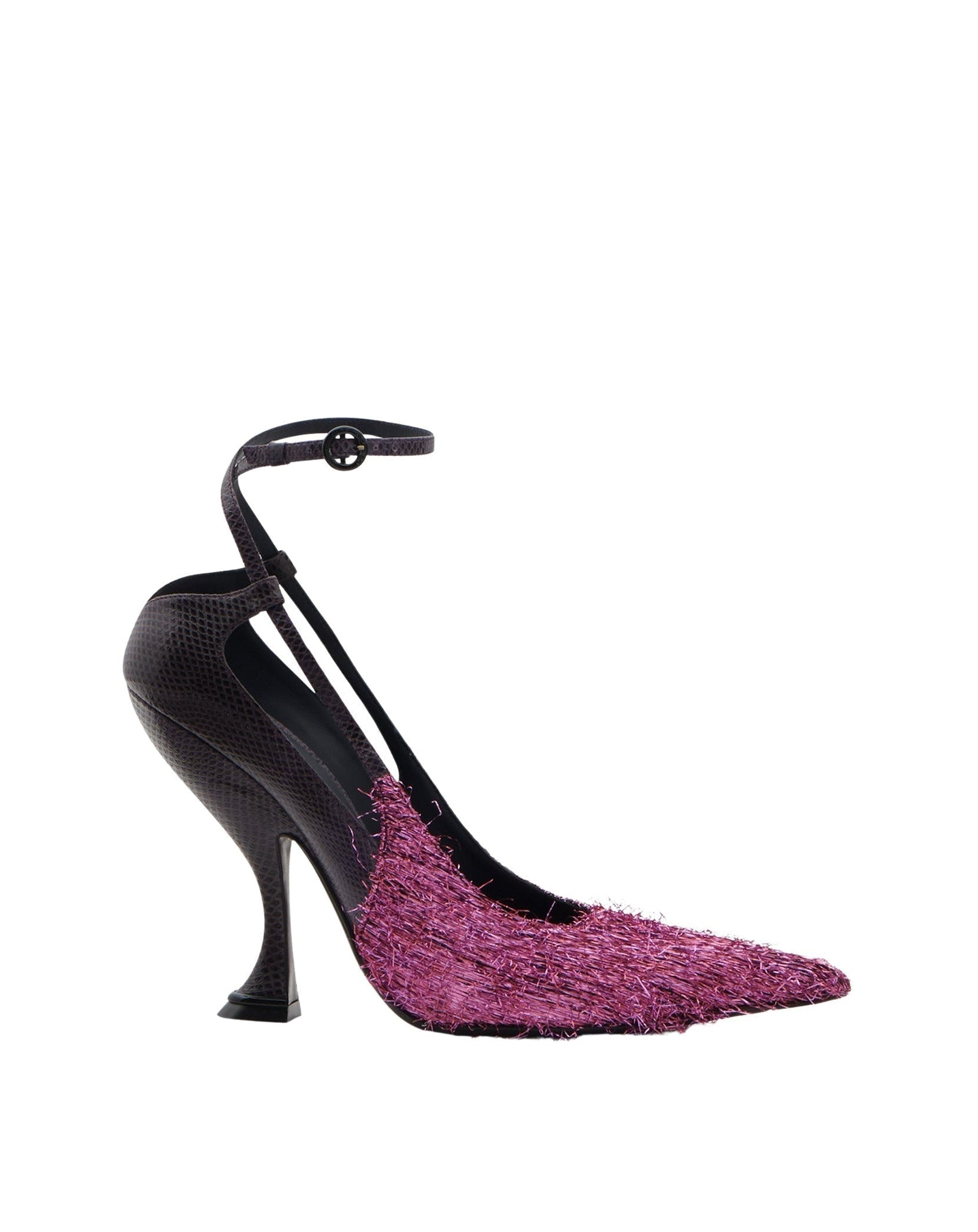 Escarpins Rita 105 en cuir - Rose Fluo