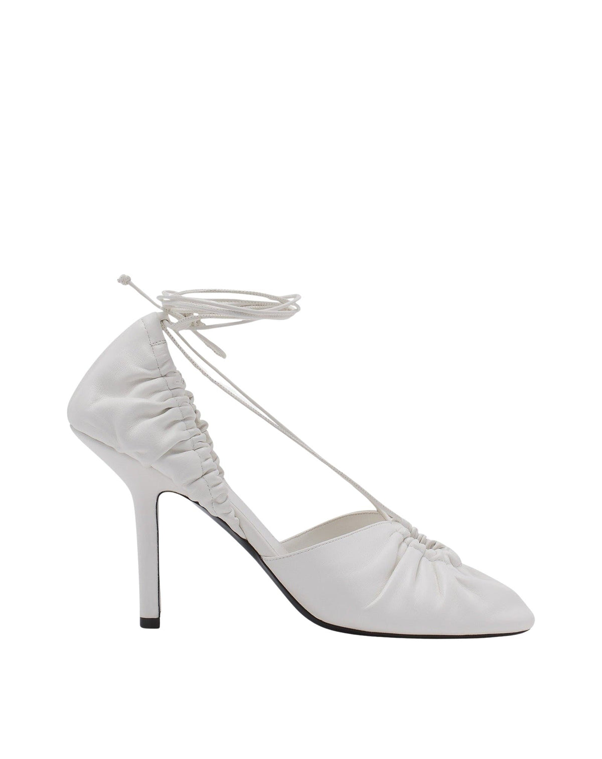 Sandale a talon 95mm - Blanc