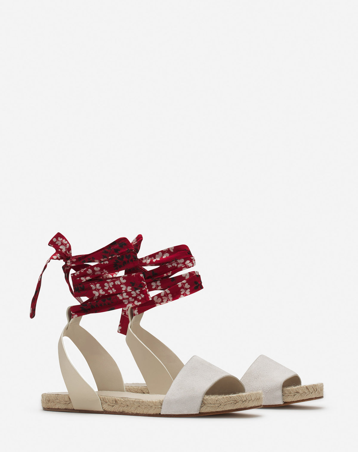 Espadrilles en cuir - Lin