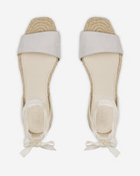 Espadrilles en cuir - Lin