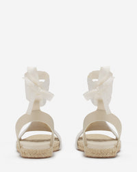 Espadrilles en cuir - Lin
