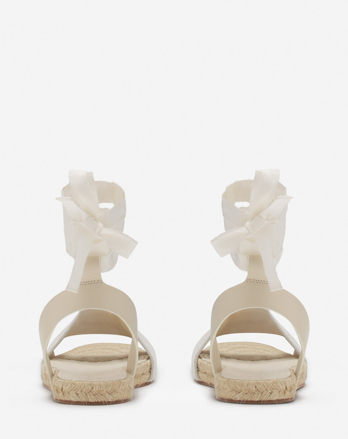 Espadrilles en cuir - Lin