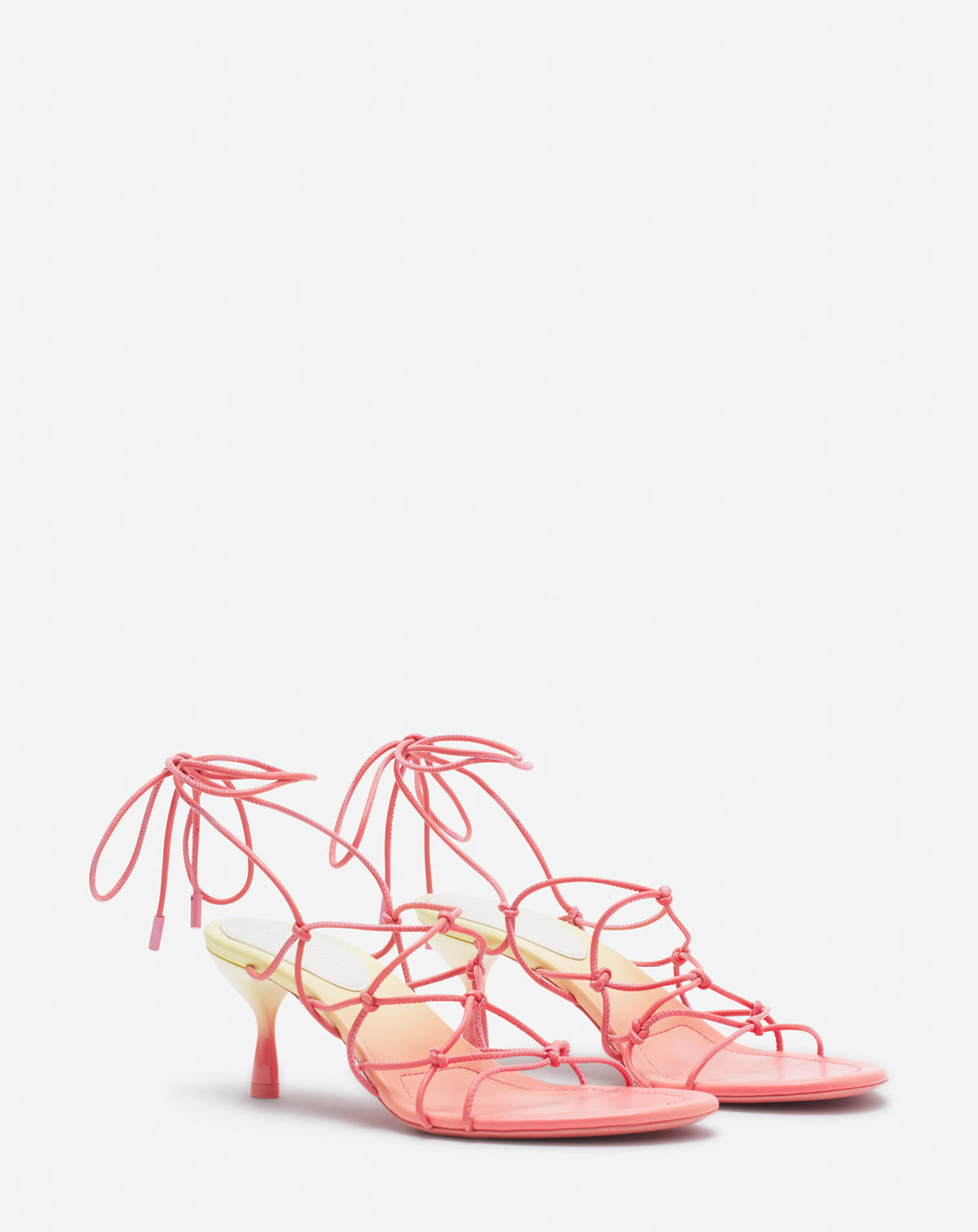 Sandales à petits talons 55 effet dégradé en cuir - Venus & Dune