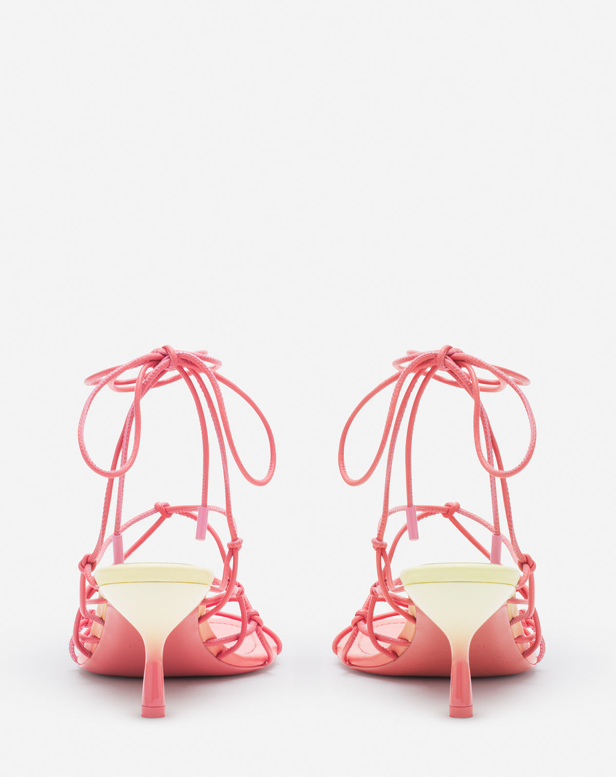 Sandales à petits talons 55 effet dégradé en cuir - Venus & Dune