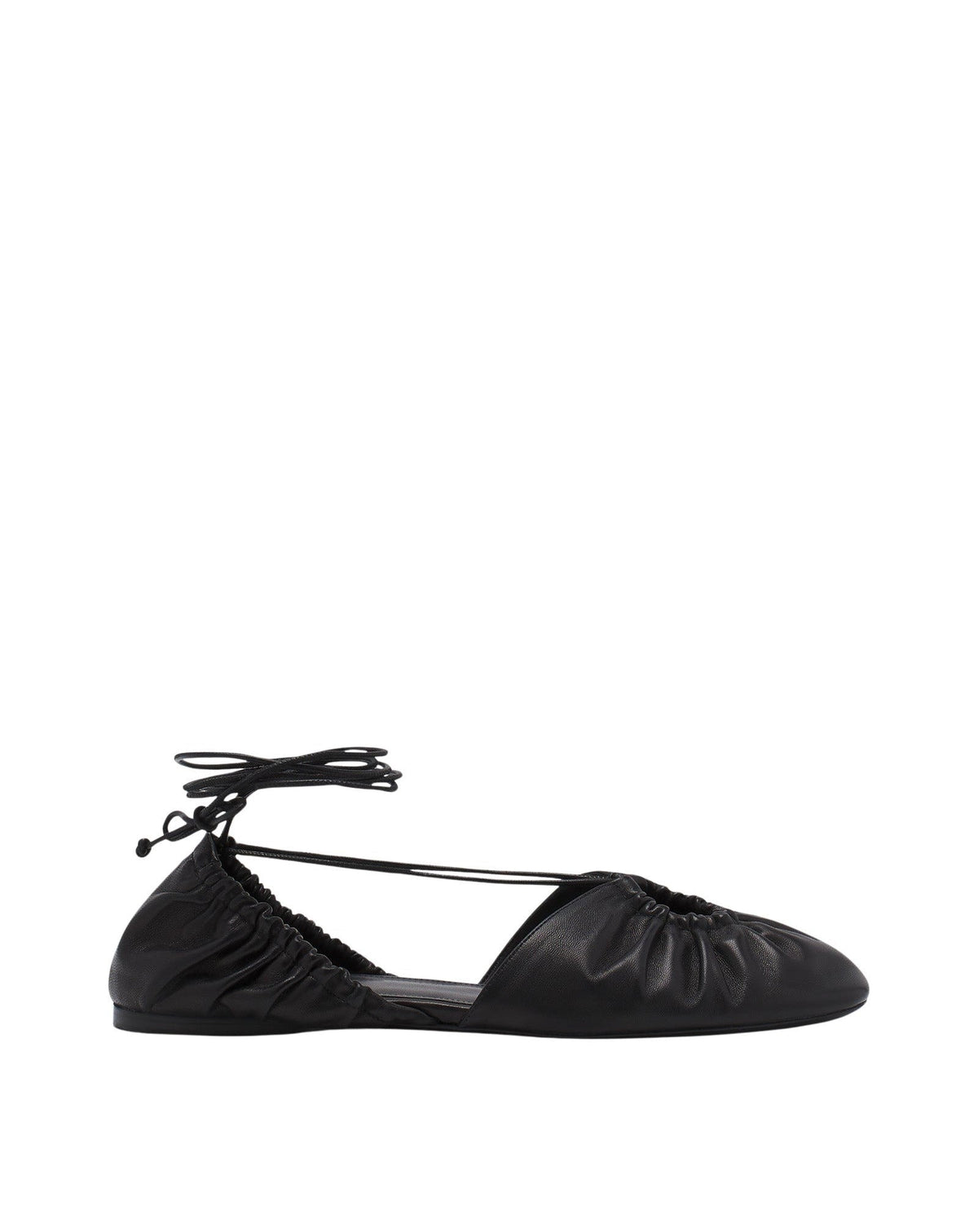 Sandale plate - Noir