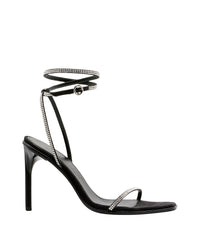 Sandales Arpe 90 en strass - Argent