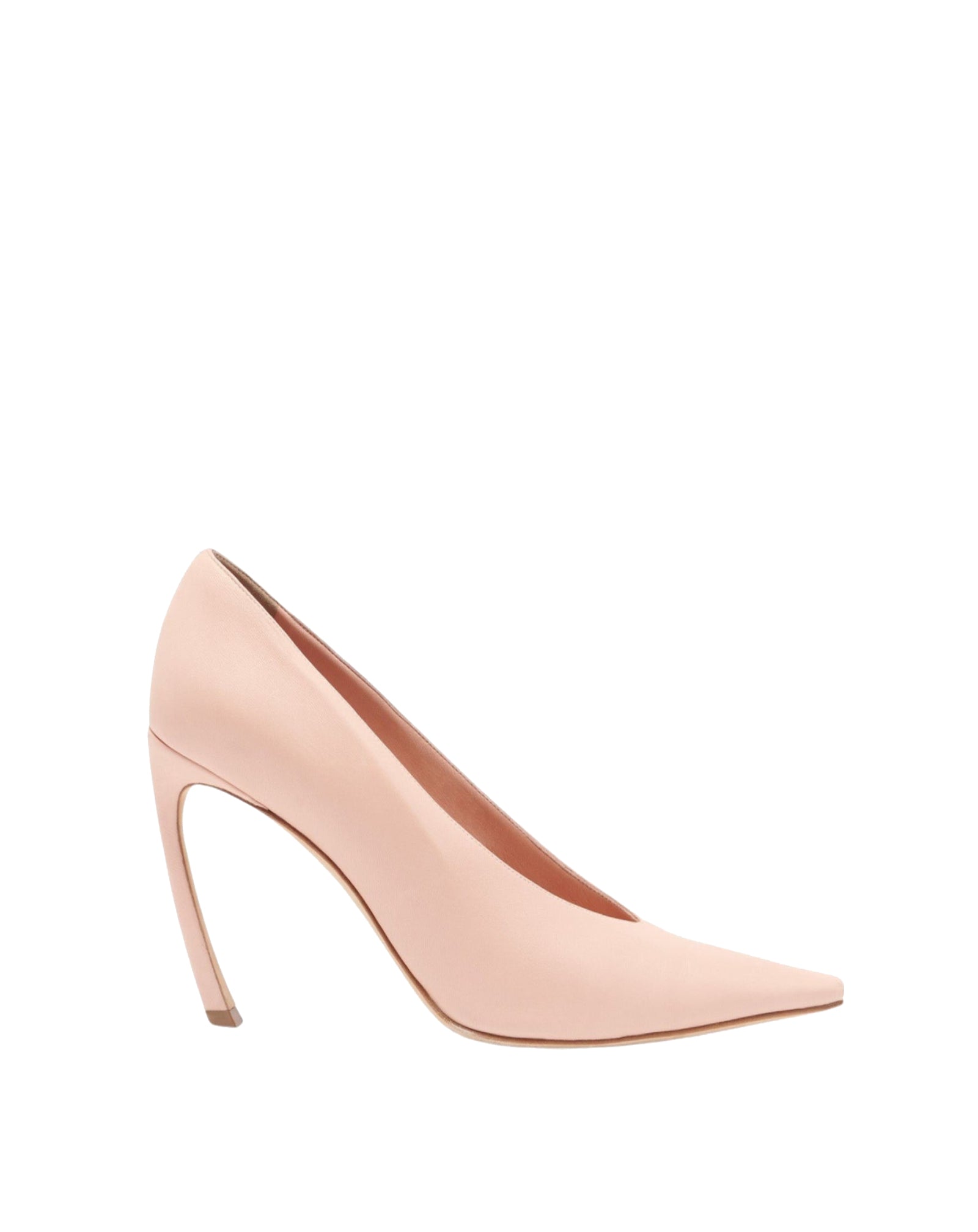 Escarpins Swing 95 en cuir - Abricot Pastel
