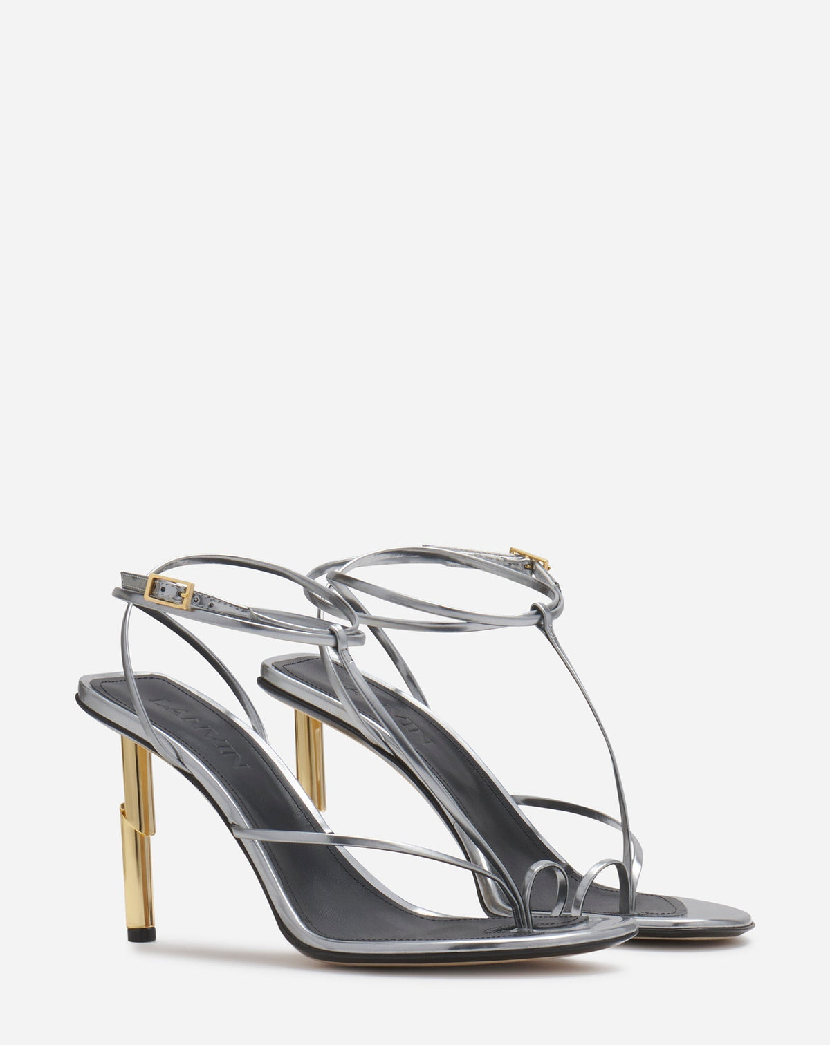 Sandales 95 en cuir - Argent
