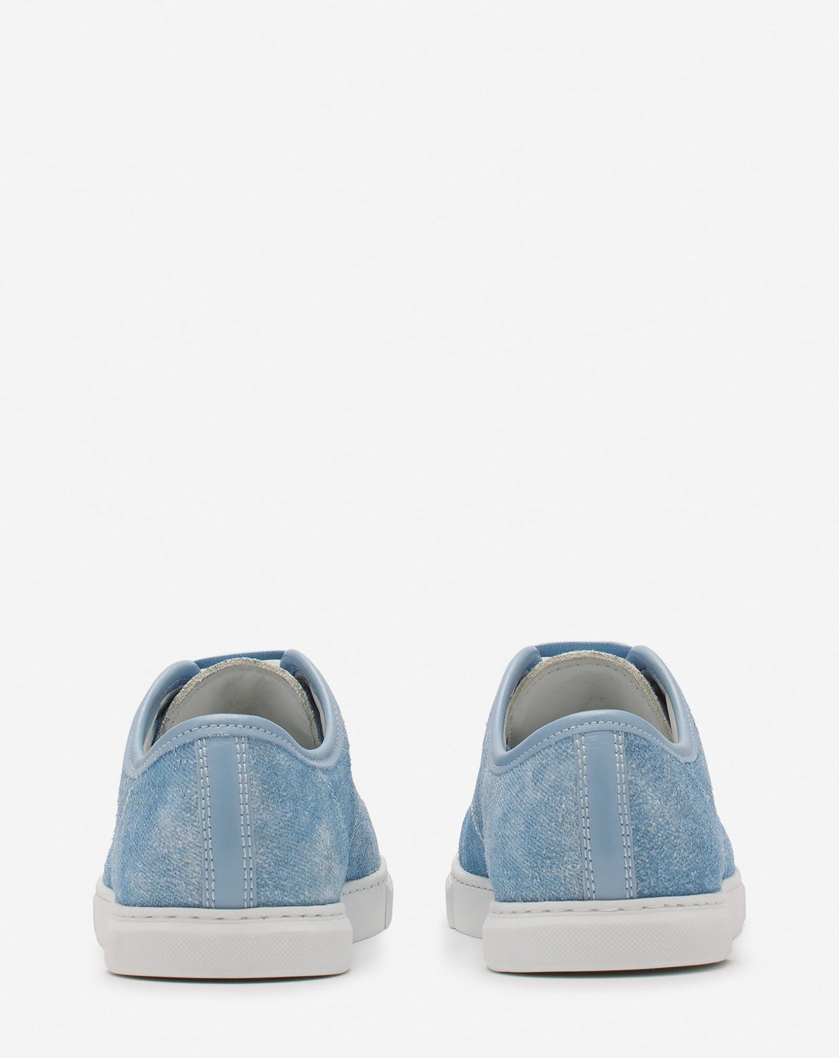 Baskets DBB1 en cuir - Bleu Jean
