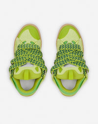 Baskets Curb en cuir - Vert