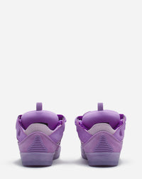 Baskets Curb semelle mouchetée en cuir - Lilas