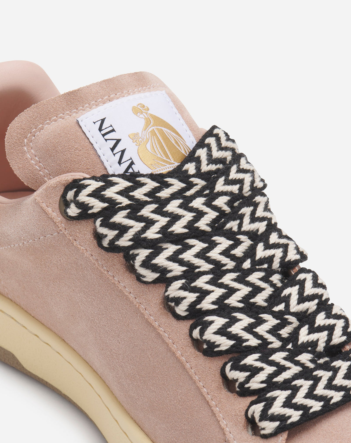 Sneakers basses curb lite - Rose pâle