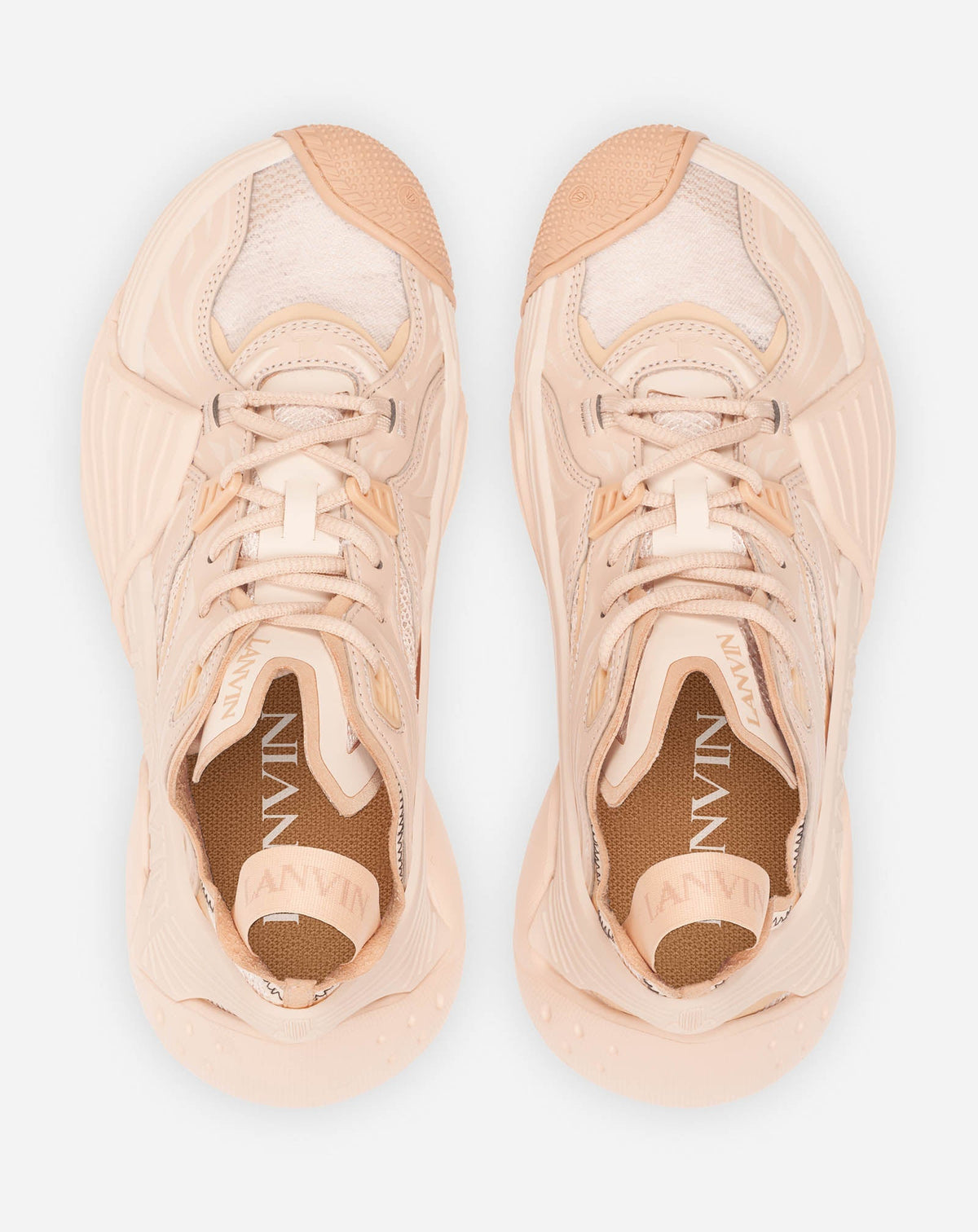 Lanvin flash-x sneakers - Nude