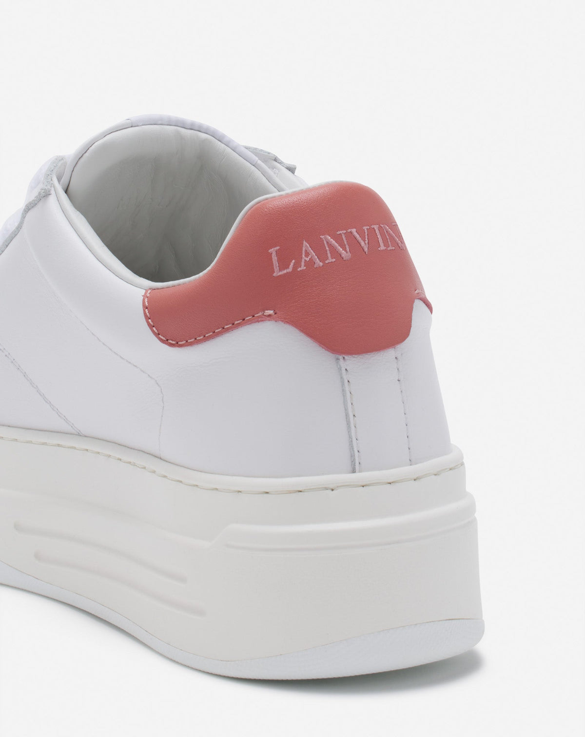 Sneakers ddb0 platforme - Blanc & rose