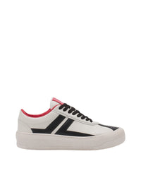 Lanvinxfuture baskets à semelle haute - Blanc cassé  &  noir