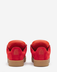 Curb lite sneakers langue rembourrée - Coquelicot & orange