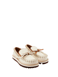 Mocassins À Volants W - Off White