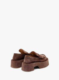 Mocassins À Semelle Élevée M - Brown