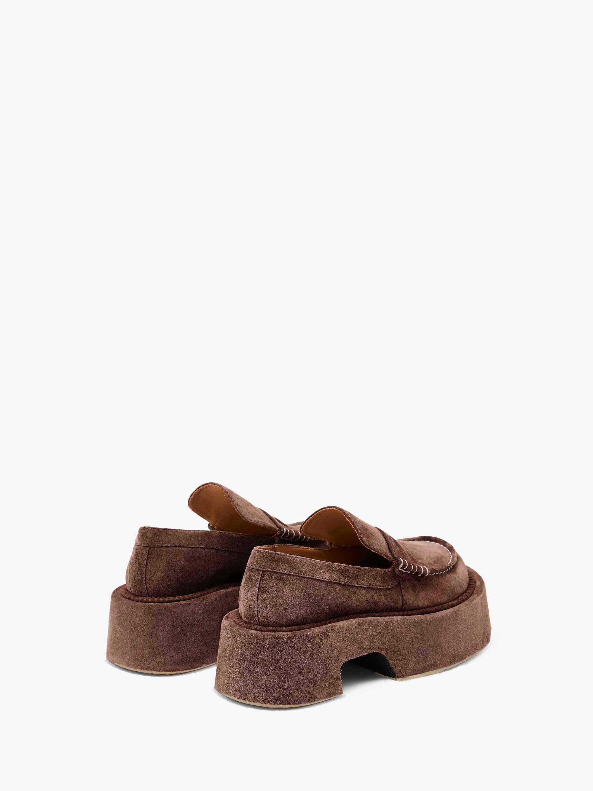 Mocassins À Semelle Élevée M - Brown