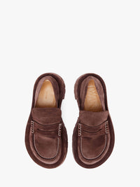Mocassins À Semelle Élevée M - Brown