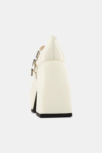 2 QTY DJV-250€-0/4 RELIQUAT Bulla Marietta 120 Ecru Patent