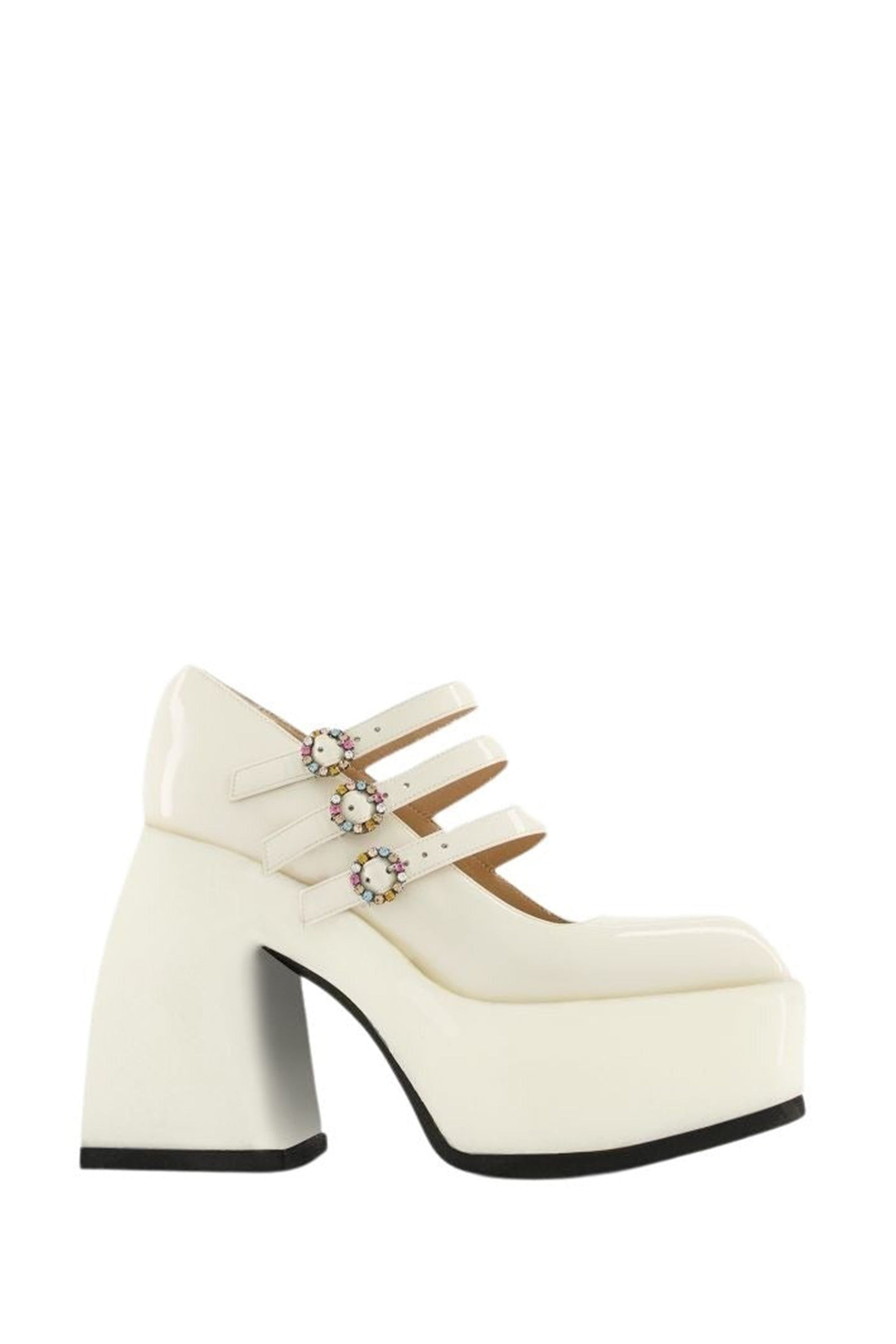 2 QTY DJV-250€-0/4 RELIQUAT Bulla Marietta 120 Ecru Patent