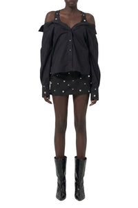 Chemise épaules dénudées - Black