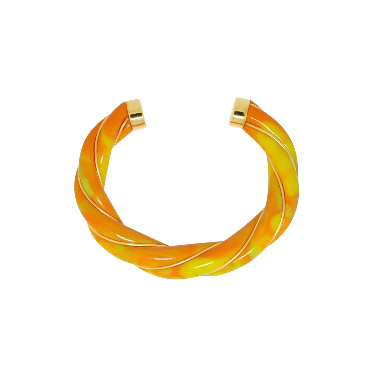 Bracelet Diana Bracelet Tie & Dye Mango - Doré & Marron