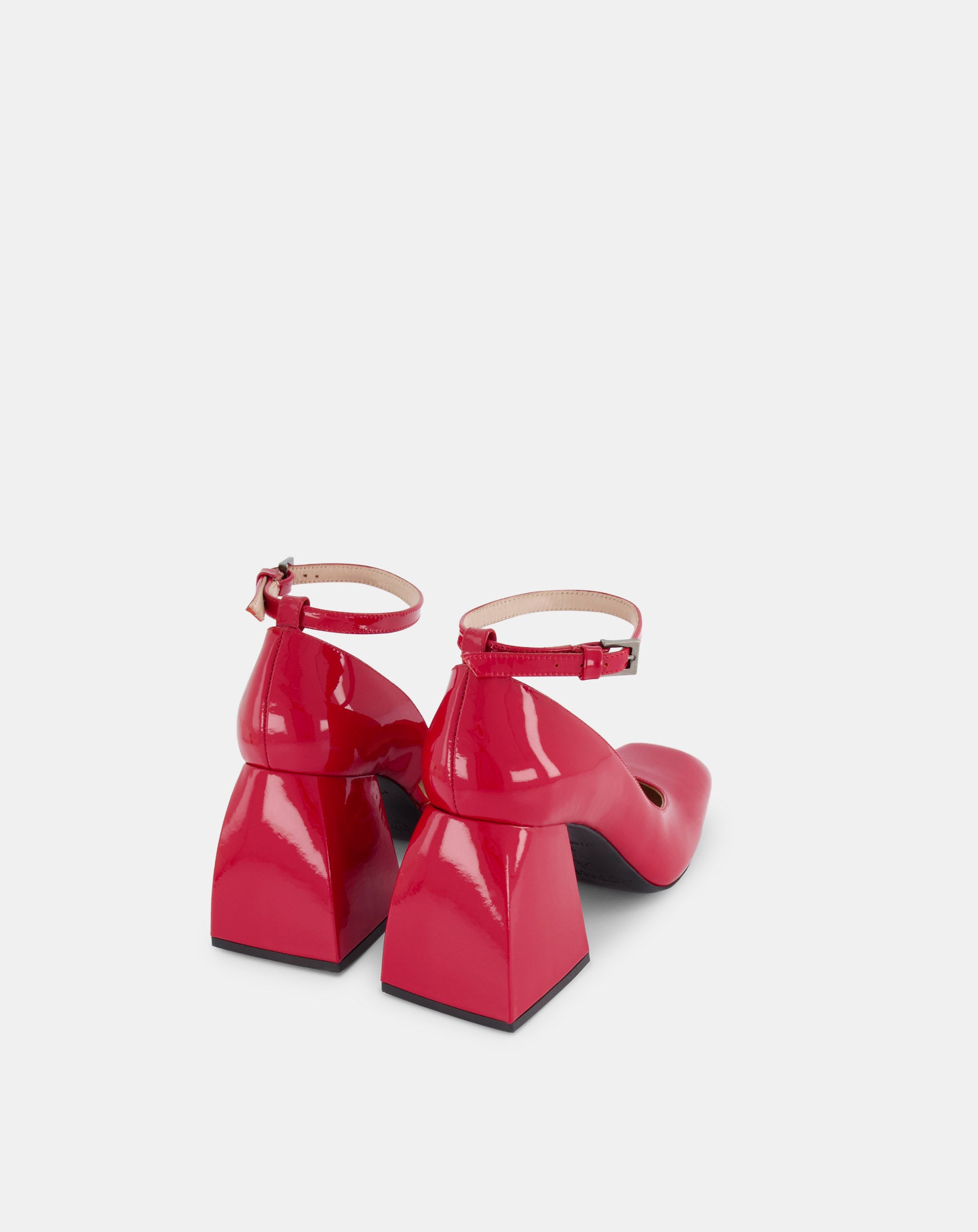 Bulla Pia 90 pumps - Corvette red