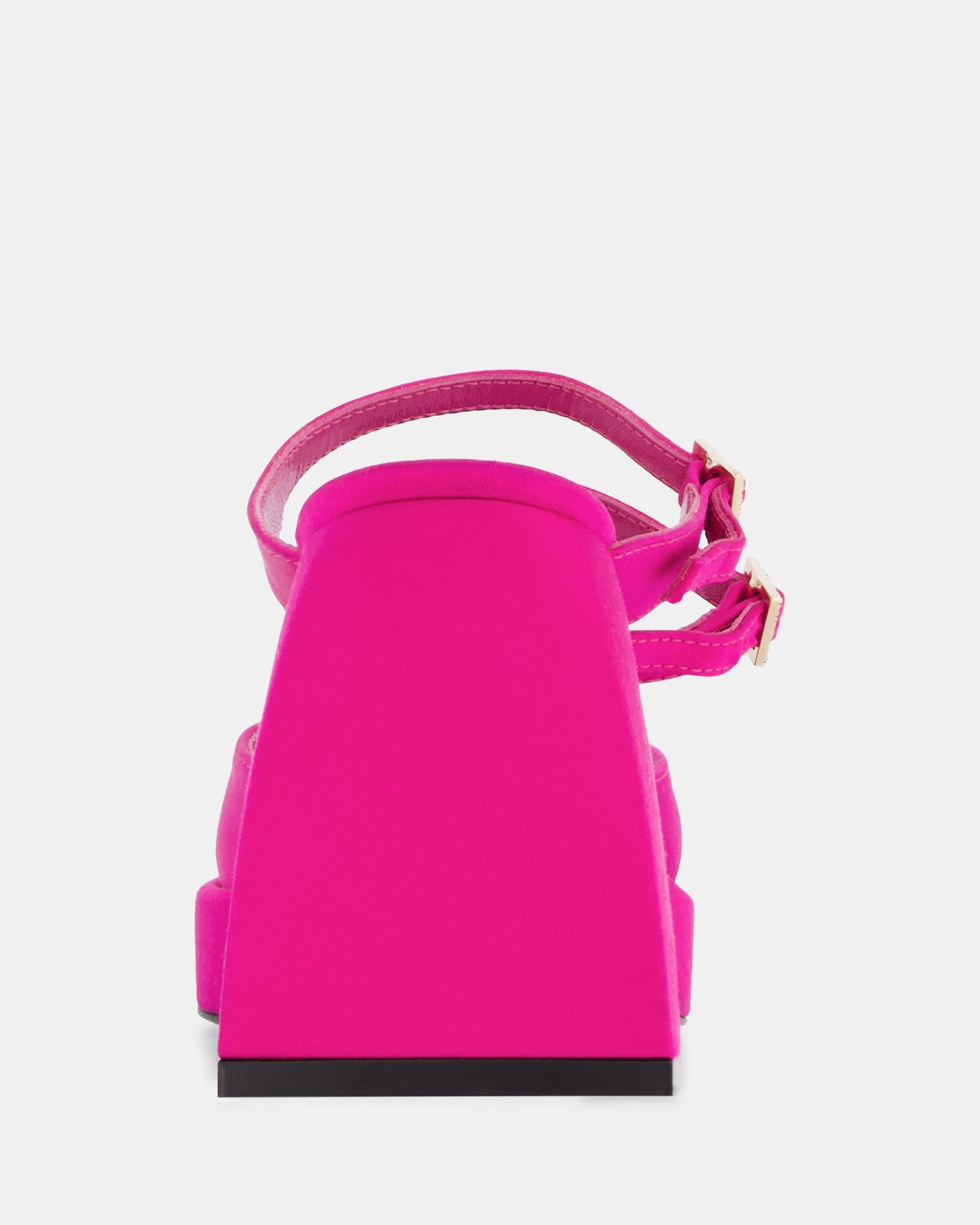 Mules Bulla Smith 90 - Satin fuschia
