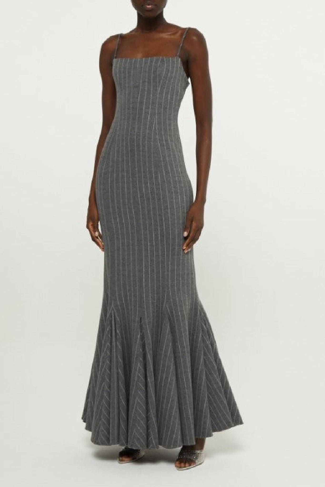 Robe longue rayé - Grey