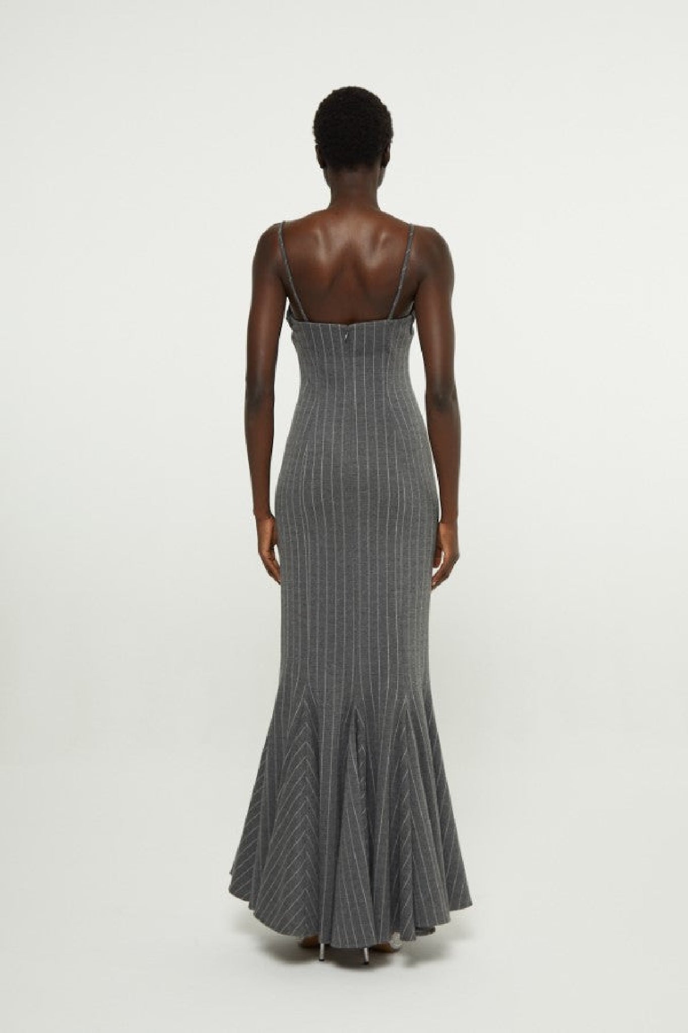 Robe longue rayé - Grey