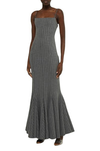 Robe longue rayé - Grey
