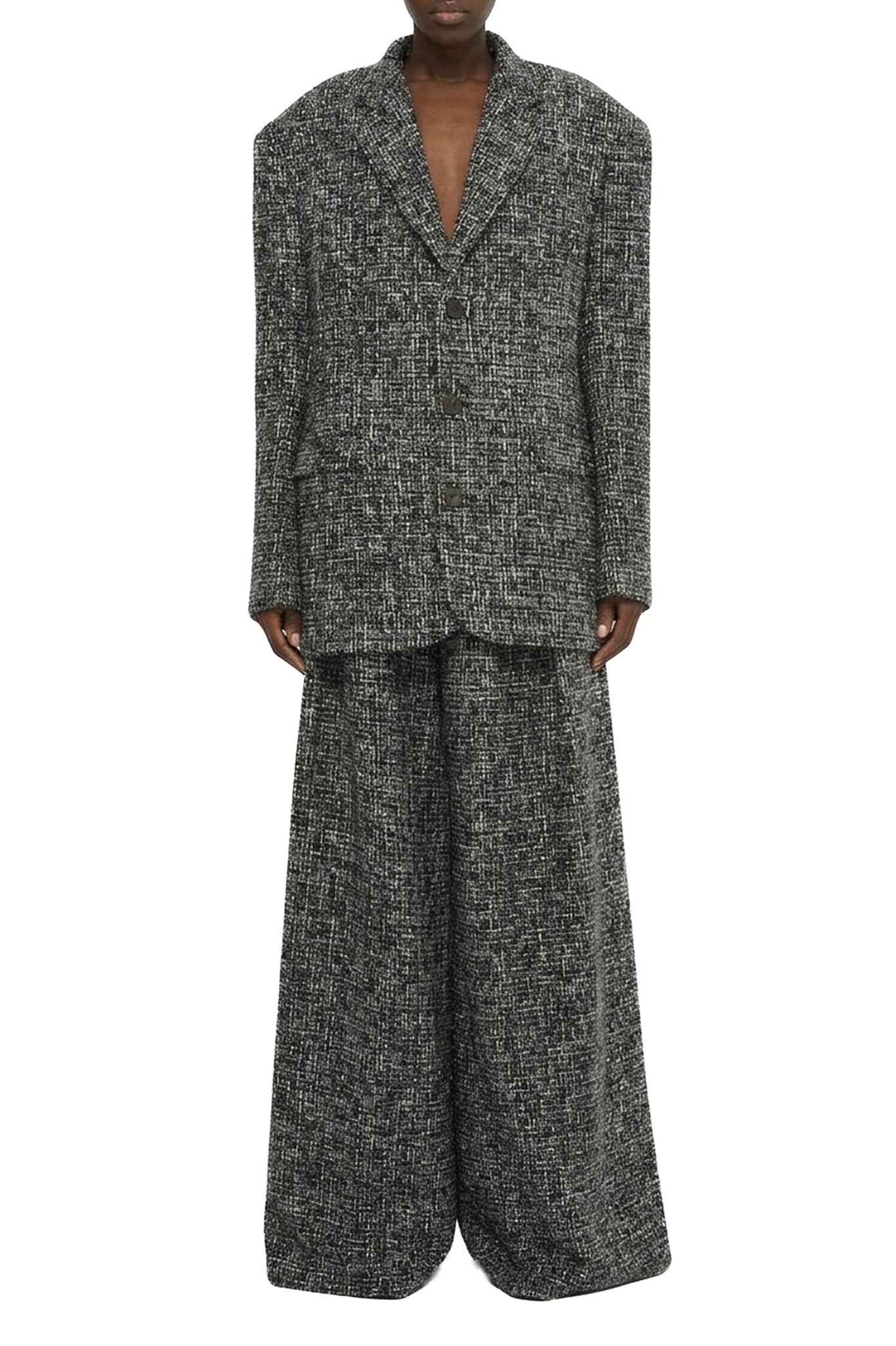 Veste oversize - Black & White